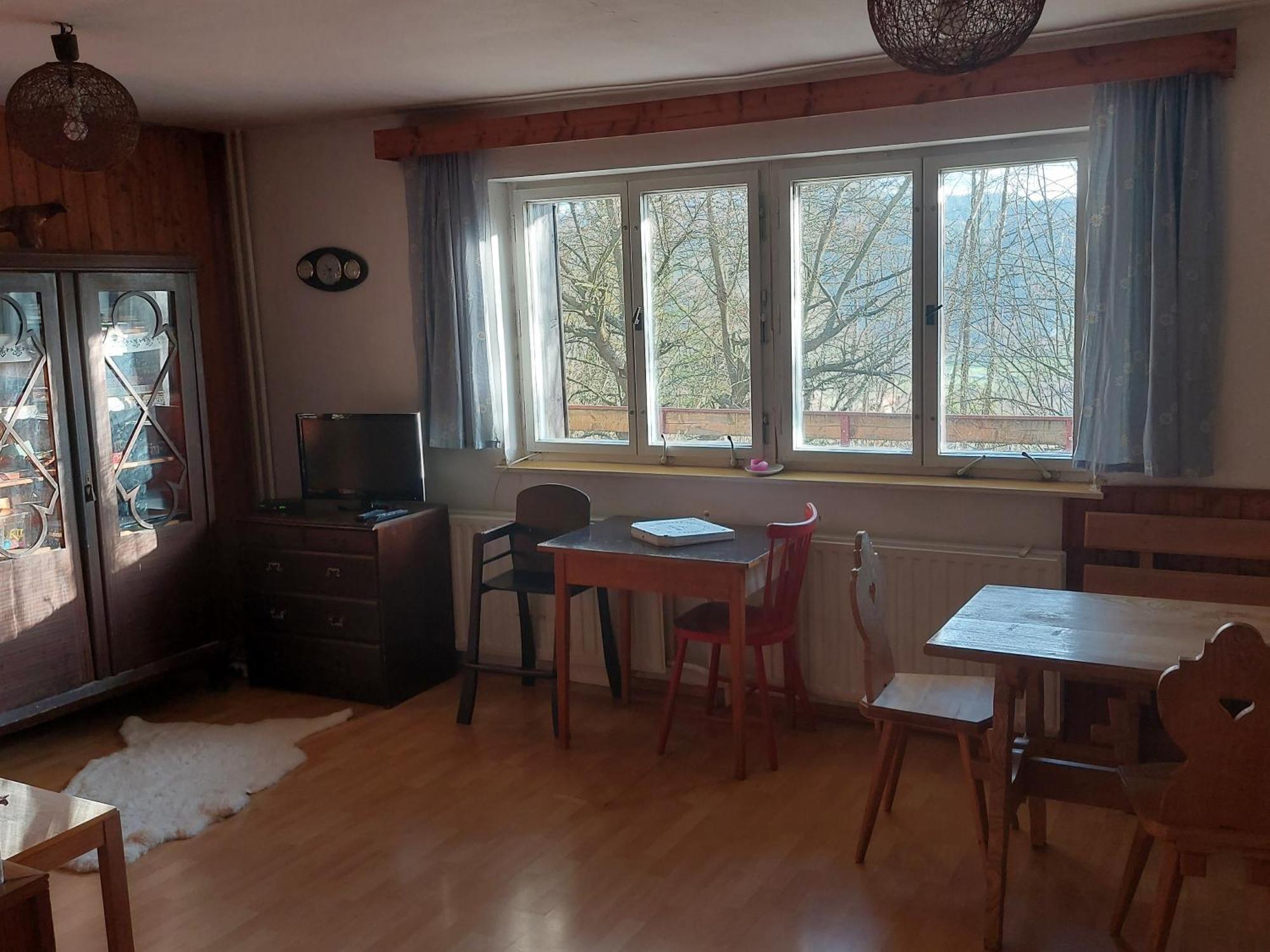 Chata Na Poskle U Lesa S Vyhledem Hutisko Exteriör bild